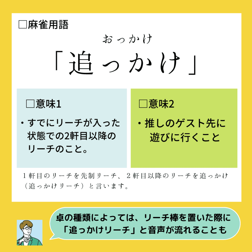 追っかけ