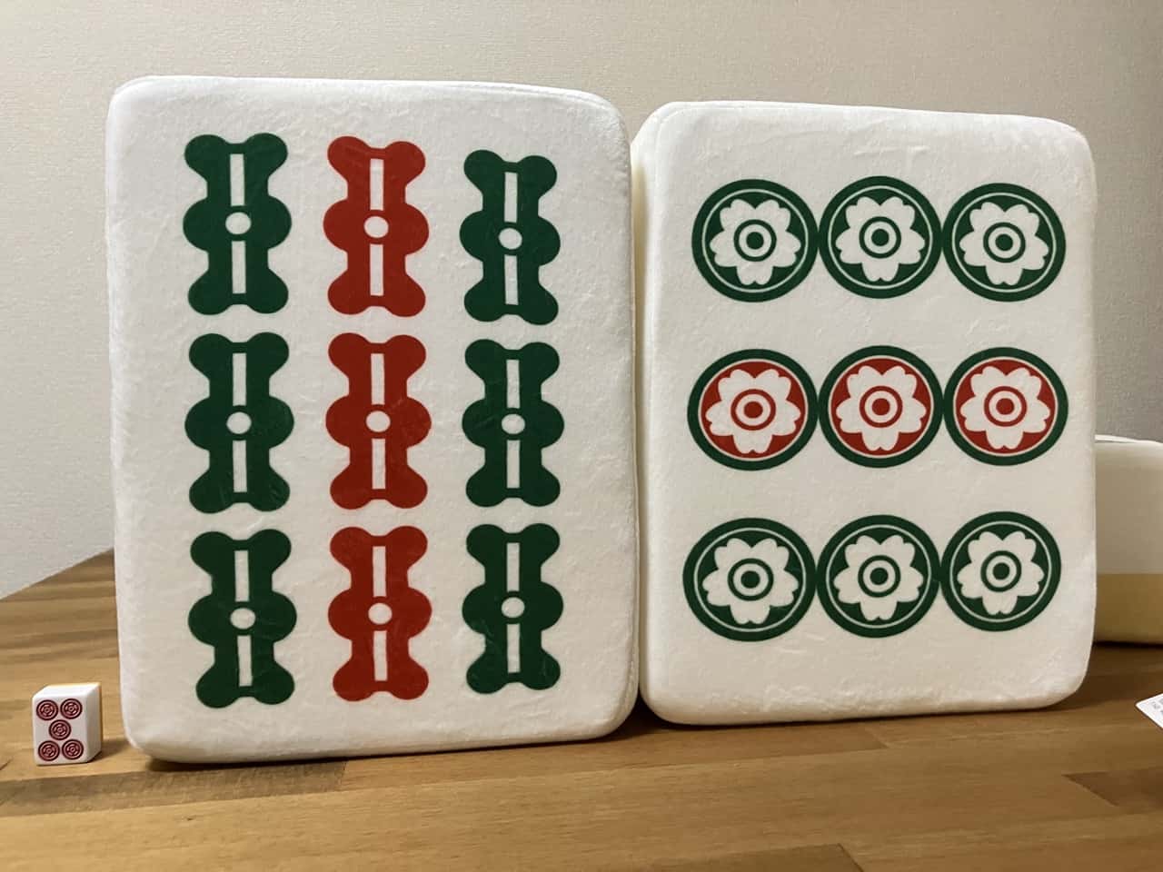 レビュー】しまむらにて麻雀牌クッションが発売！WEB限定で